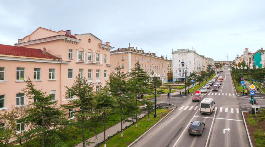 Mest populära biluthyrningserbjudanden i Magadan